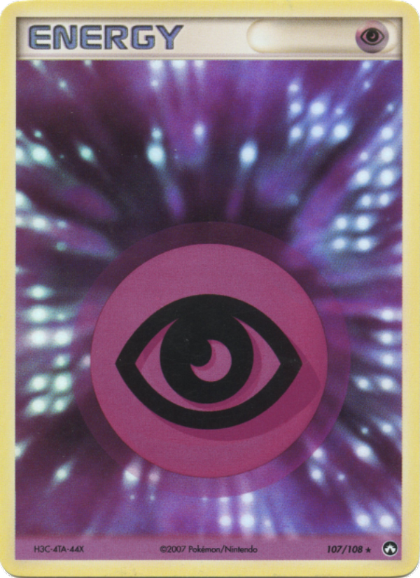 Énergie Psy 107 — EX Power Keepers (French Pokémon TCG card)