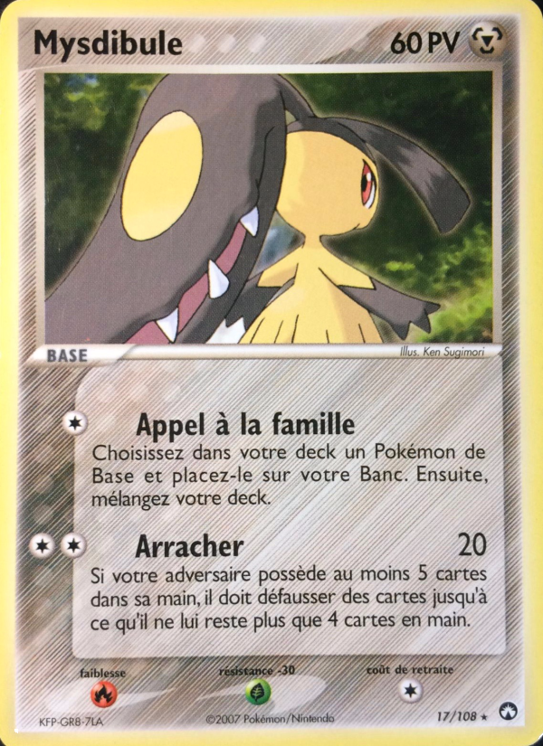 Mysdibule 17 — EX Power Keepers (French Pokémon TCG card)