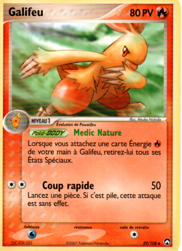 Galifeu 29 — EX Power Keepers (French Pokémon TCG card)