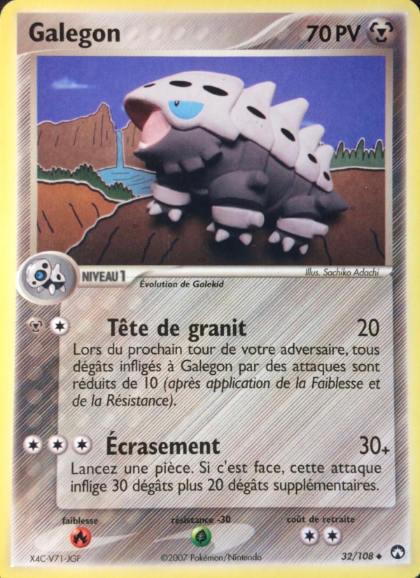 Galegon 32 — EX Power Keepers (French Pokémon TCG card)