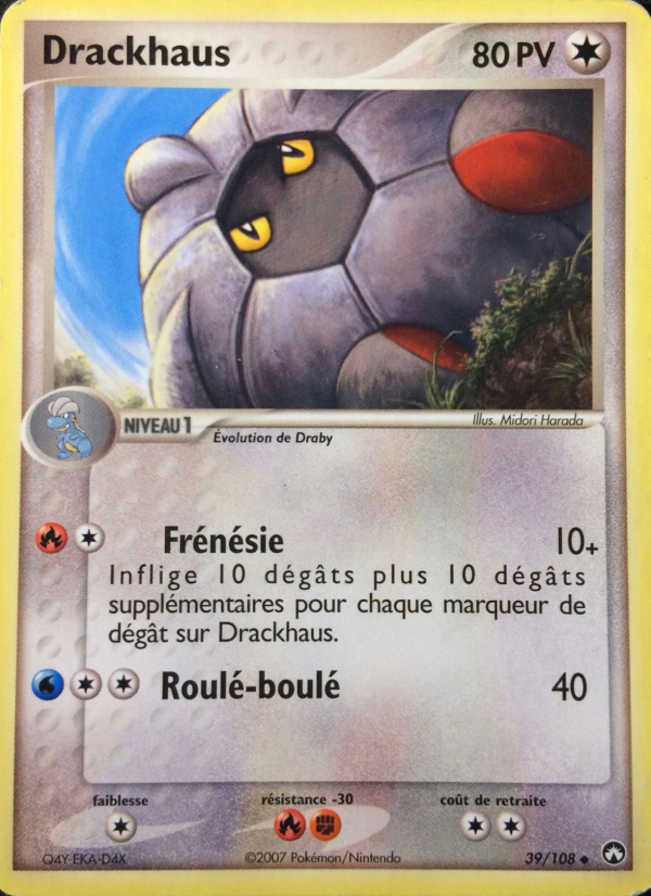 Drackhaus 39 — EX Power Keepers (French Pokémon TCG card)