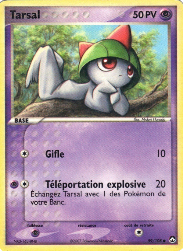 Tarsal 59 — EX Power Keepers (French Pokémon TCG card)
