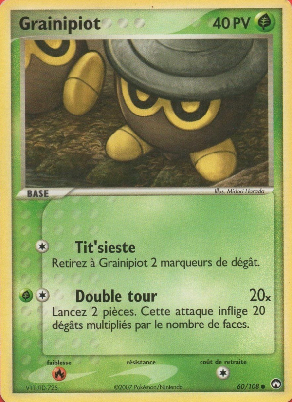 Grainipiot 60 — EX Power Keepers (French Pokémon TCG card)