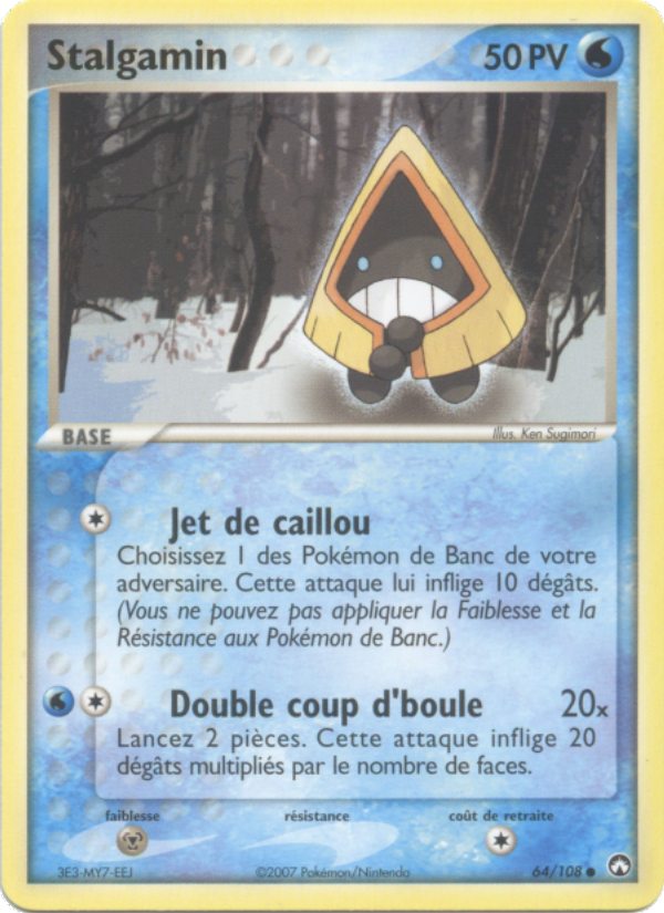 Stalgamin 64 — EX Power Keepers (French Pokémon TCG card)