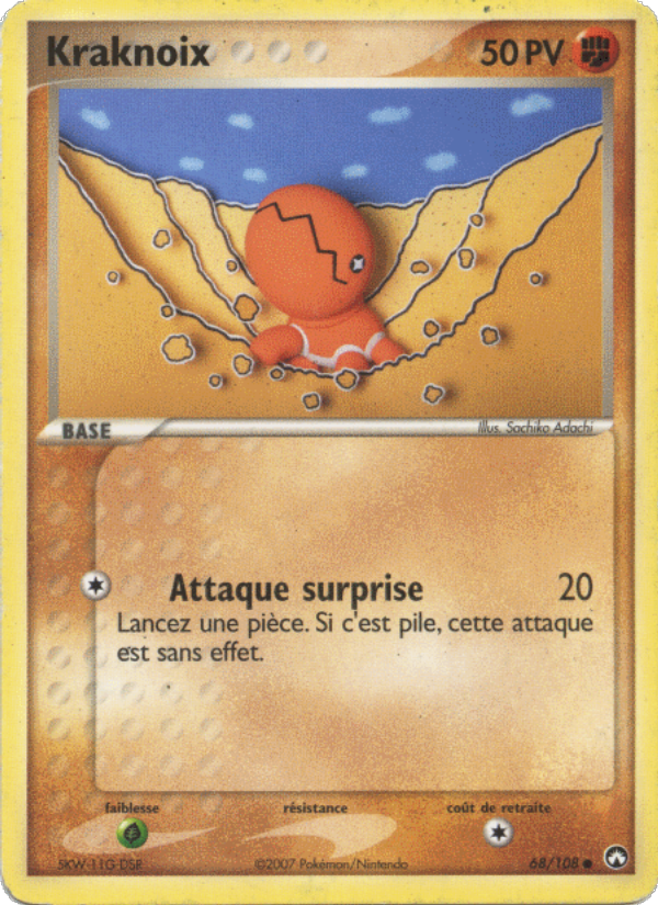 Kraknoix 68 — EX Power Keepers (French Pokémon TCG card)