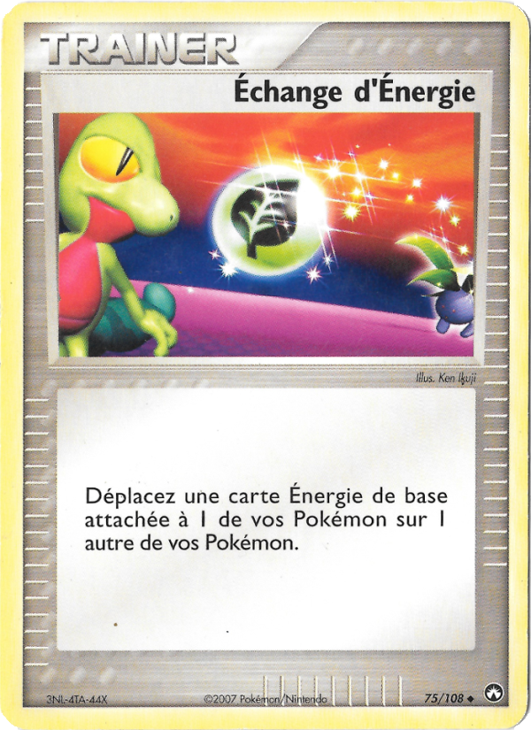 Échange d'Énergie 75 — EX Power Keepers (French Pokémon TCG card)