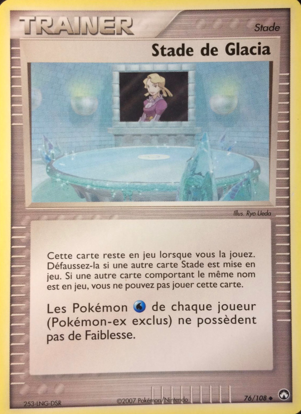 Stade de Glacia 76 — EX Power Keepers (French Pokémon TCG card)