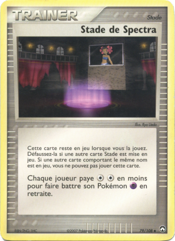 Stade de Spectra 79 — EX Power Keepers (French Pokémon TCG card)