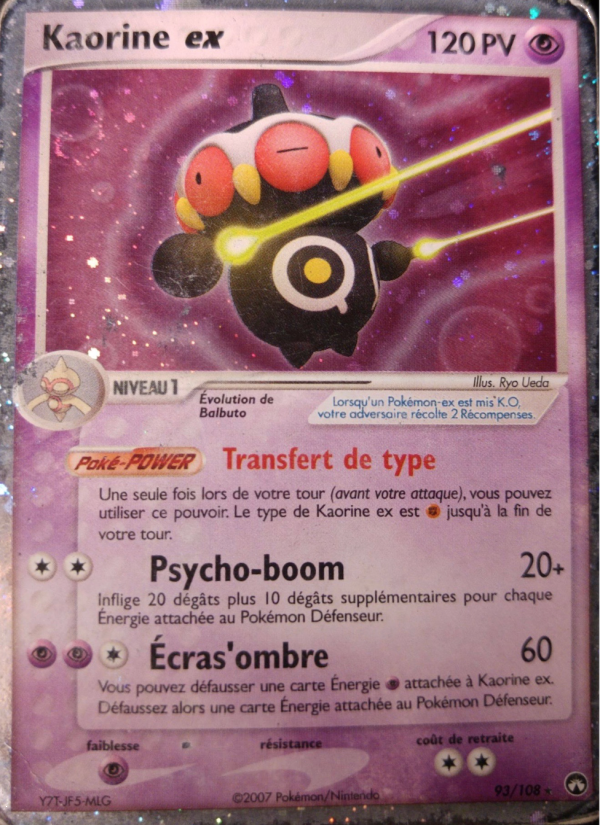 Kaorine ex 93 — EX Power Keepers (French Pokémon TCG card)