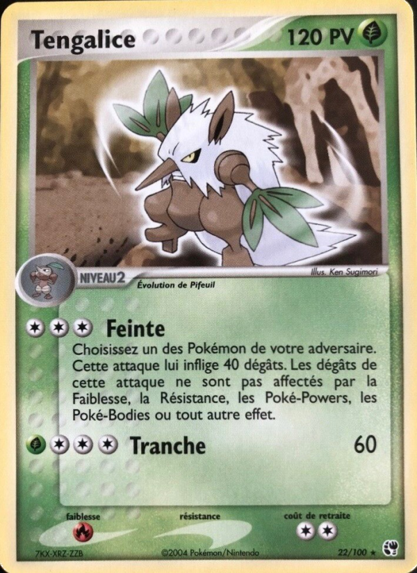 Tengalice 22 — EX Sandstorm (French Pokémon TCG card)