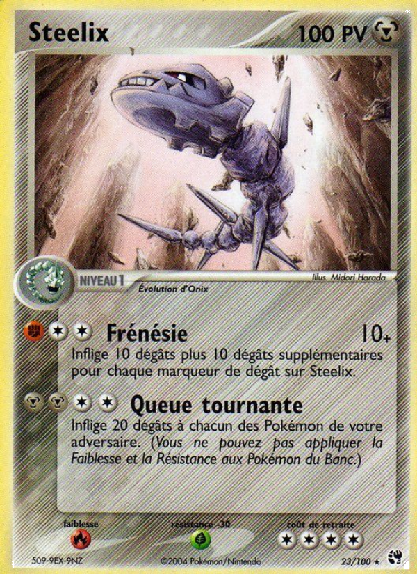 Steelix 23 — EX Sandstorm (French Pokémon TCG card)