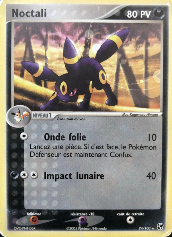 Noctali 24 — EX Sandstorm (French Pokémon TCG card)