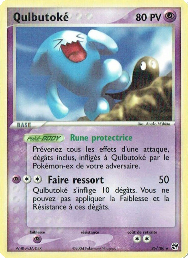 Qulbutoké 26 — EX Sandstorm (French Pokémon TCG card)