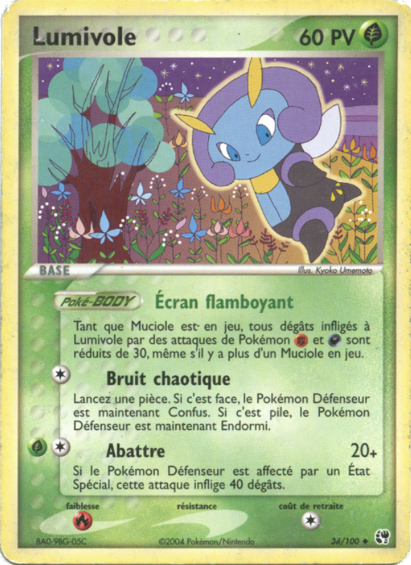 Lumivole 38 — EX Sandstorm (French Pokémon TCG card)