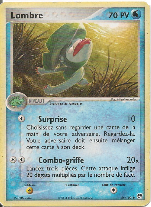 Lombre 46 — EX Sandstorm (French Pokémon TCG card)