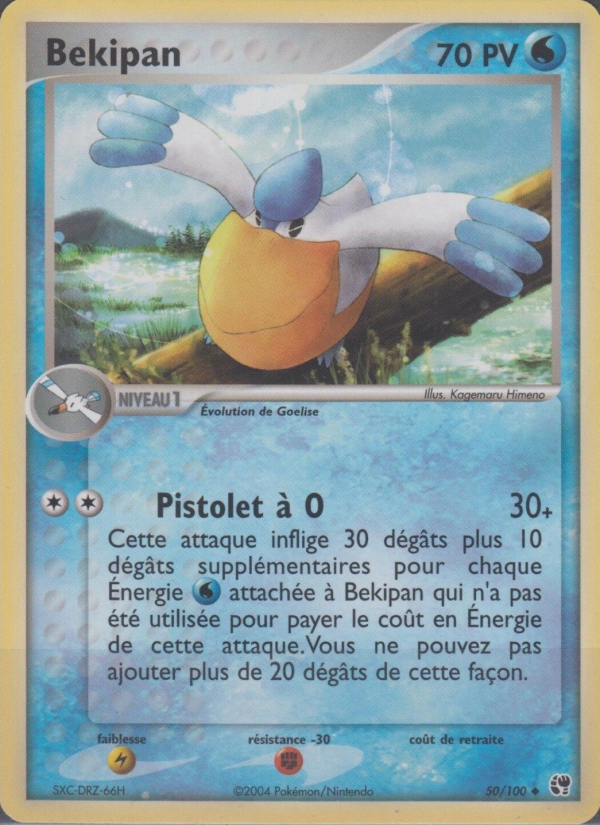 Bekipan 50 — EX Sandstorm (French Pokémon TCG card)