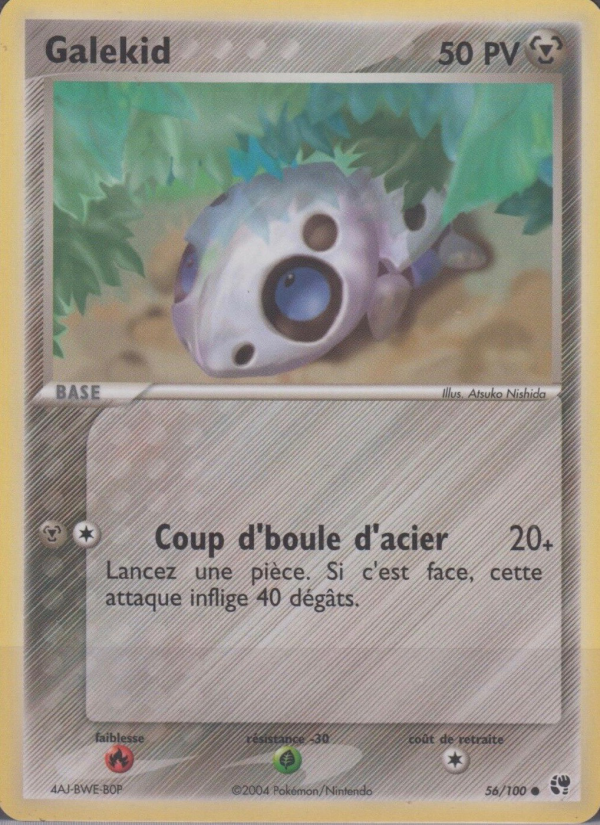 Galekid 56 — EX Sandstorm (French Pokémon TCG card)