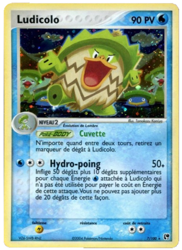 Ludicolo 7 — EX Sandstorm (French Pokémon TCG card)