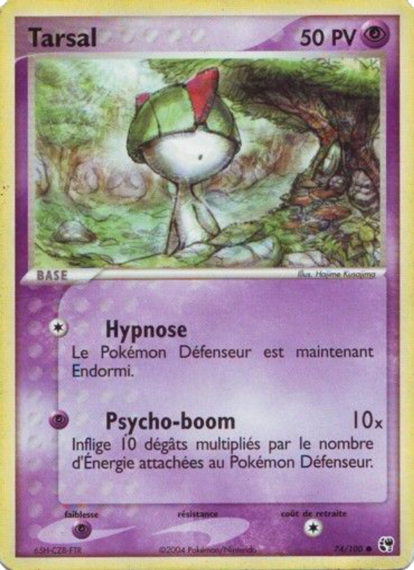 Tarsal 74 — EX Sandstorm (French Pokémon TCG card)