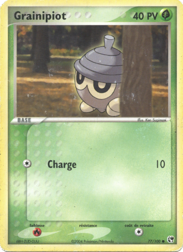 Grainipiot 77 — EX Sandstorm (French Pokémon TCG card)