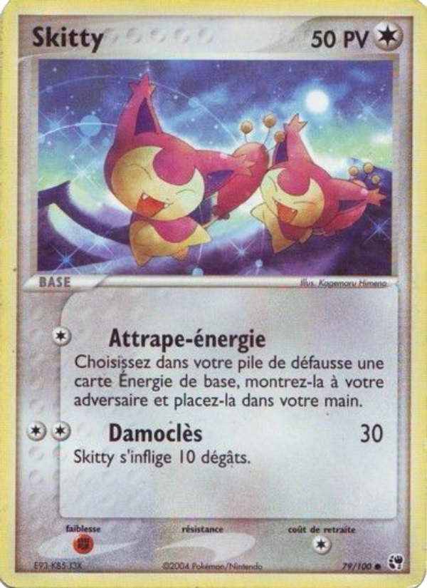 Skitty 79 — EX Sandstorm (French Pokémon TCG card)