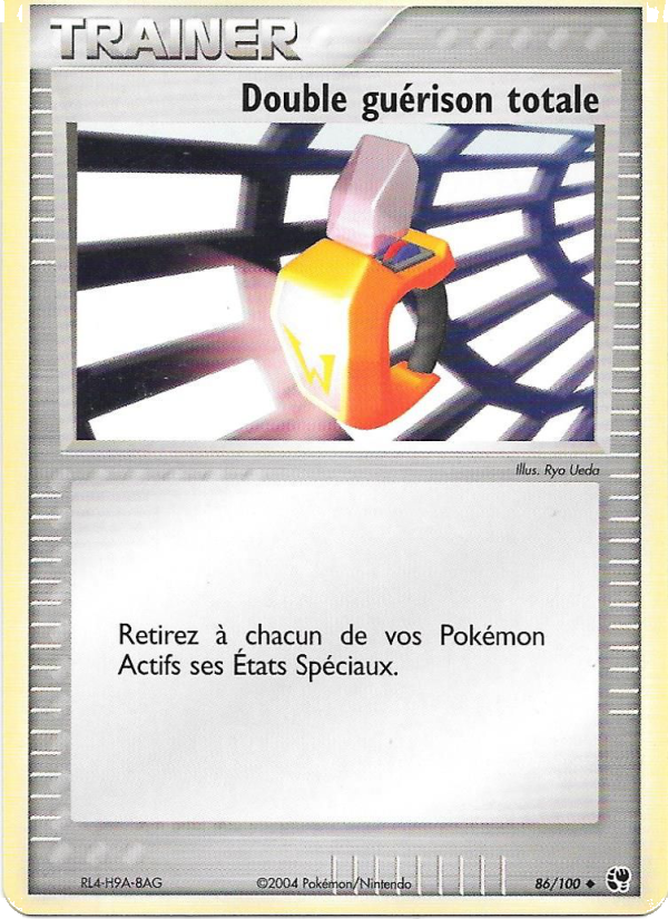 Double guérison totale 86 — EX Sandstorm (French Pokémon TCG card)