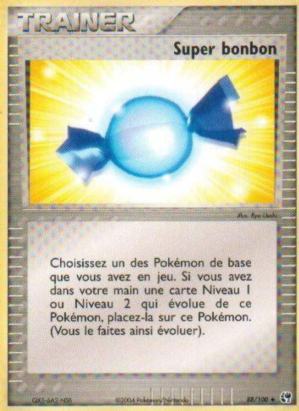 Super bonbon 88 — EX Sandstorm (French Pokémon TCG card)