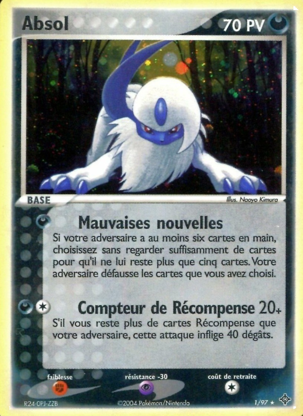 Absol 1 — EX Dragon (French Pokémon TCG card)