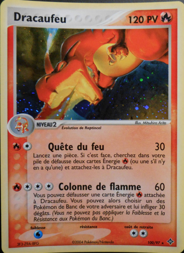 Dracaufeu 100 — EX Dragon (French Pokémon TCG card)
