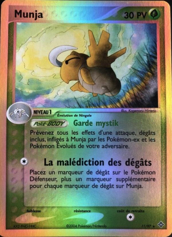 Munja 11 — EX Dragon (French Pokémon TCG card)