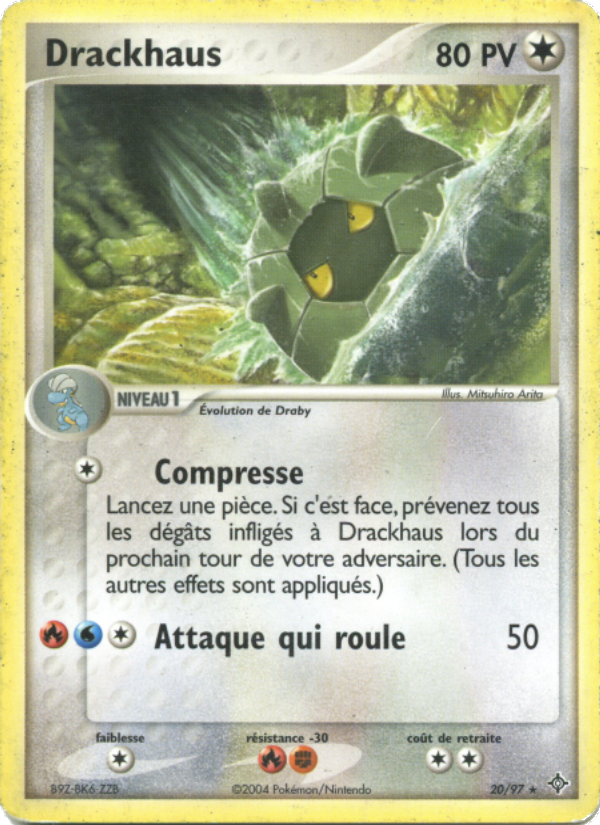 Drackhaus 20 — EX Dragon (French Pokémon TCG card)