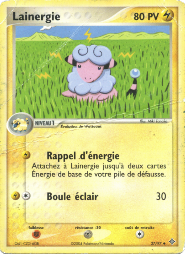 Lainergie 27 — EX Dragon (French Pokémon TCG card)
