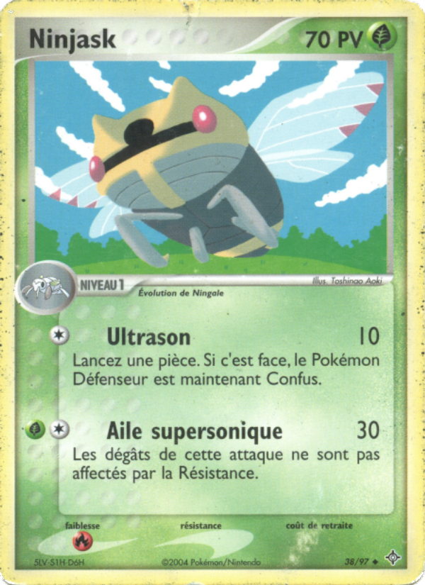 Ninjask 38 — EX Dragon (French Pokémon TCG card)