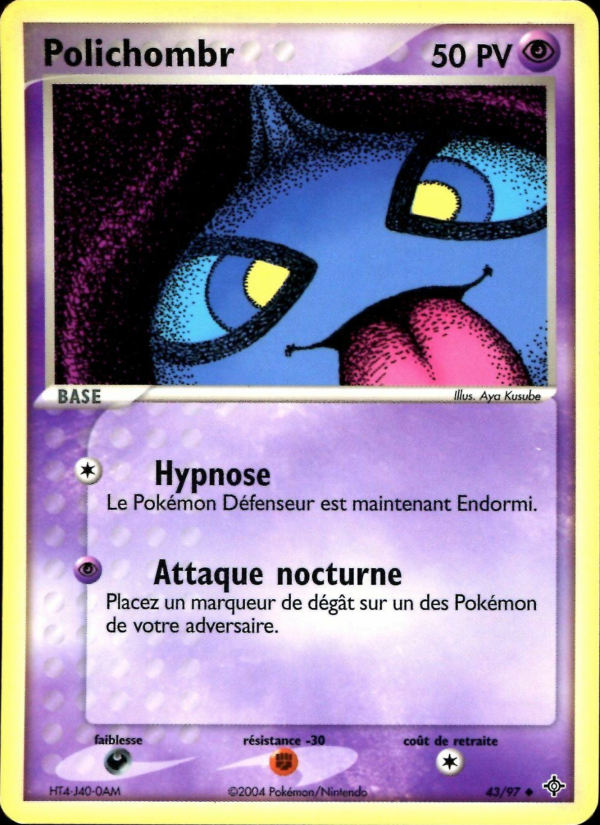 Polichombr 43 — EX Dragon (French Pokémon TCG card)