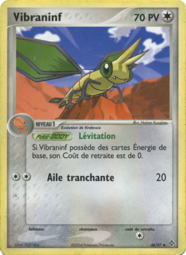 Vibraninf 46 — EX Dragon (French Pokémon TCG card)