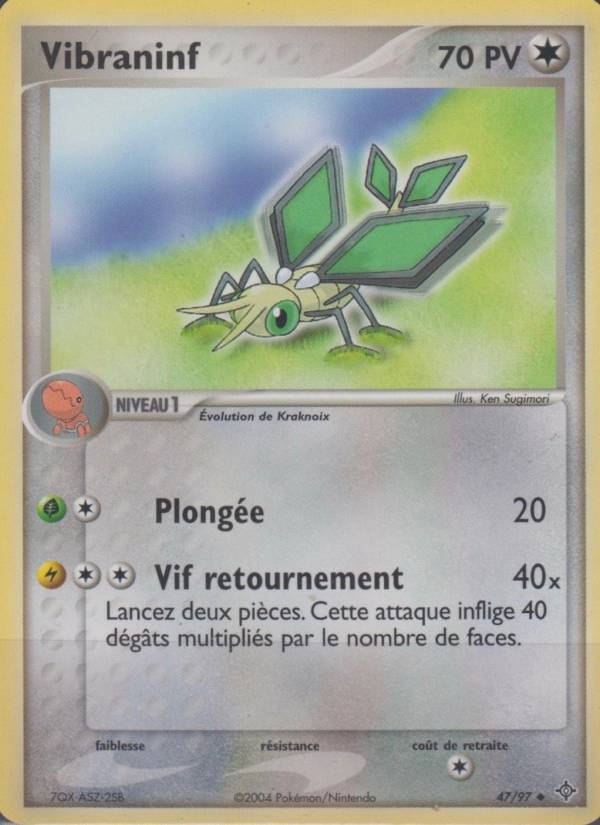 Vibraninf 47 — EX Dragon (French Pokémon TCG card)