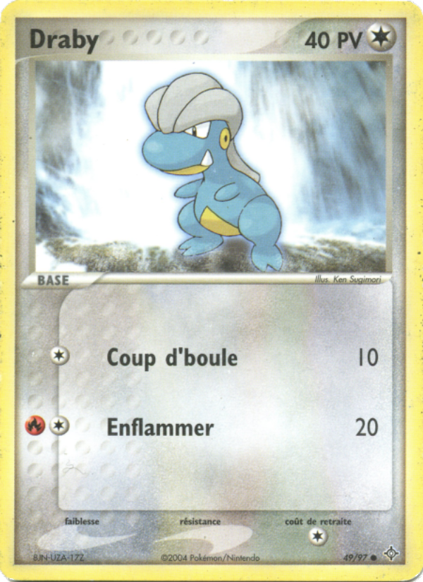 Draby 49 — EX Dragon (French Pokémon TCG card)