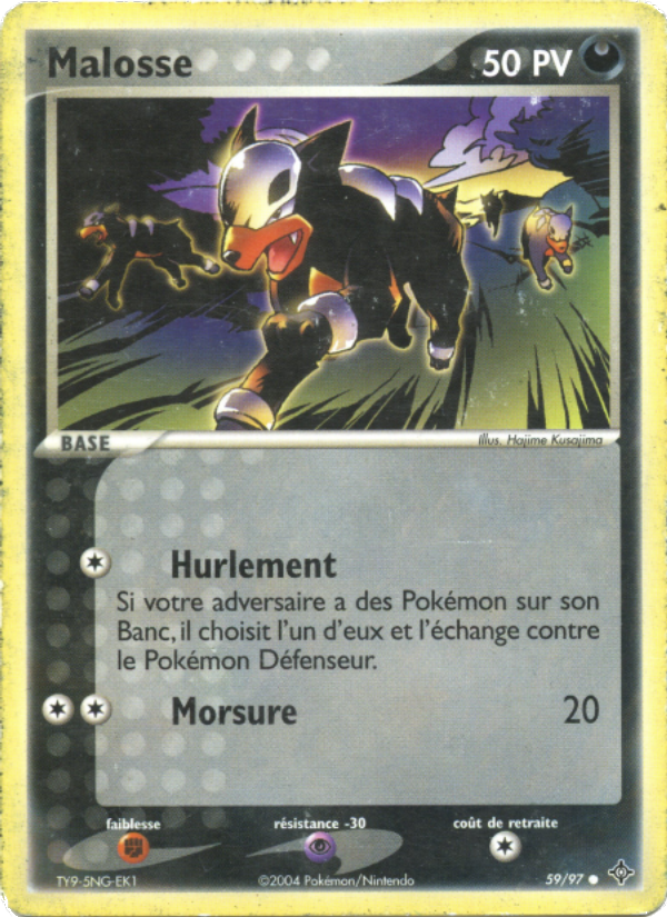 Malosse 59 — EX Dragon (French Pokémon TCG card)