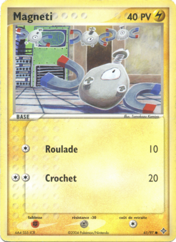 Magneti 61 — EX Dragon (French Pokémon TCG card)