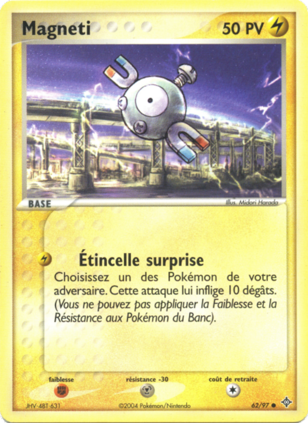Magneti 62 — EX Dragon (French Pokémon TCG card)