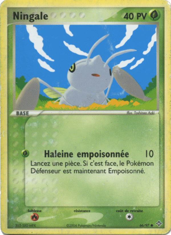 Ningale 66 — EX Dragon (French Pokémon TCG card)