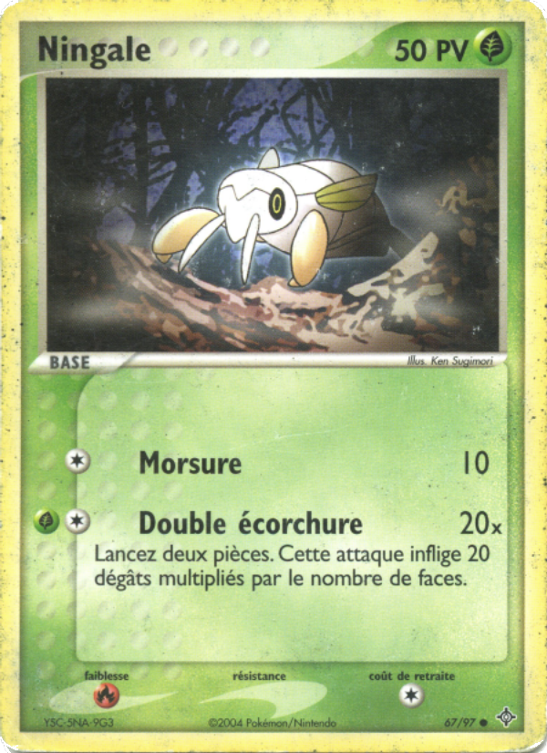 Ningale 67 — EX Dragon (French Pokémon TCG card)