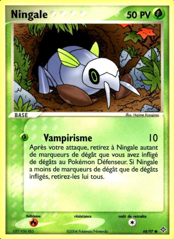 Ningale 68 — EX Dragon (French Pokémon TCG card)