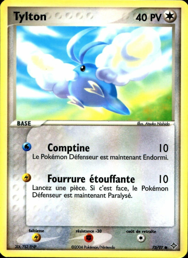 Tylton 75 — EX Dragon (French Pokémon TCG card)