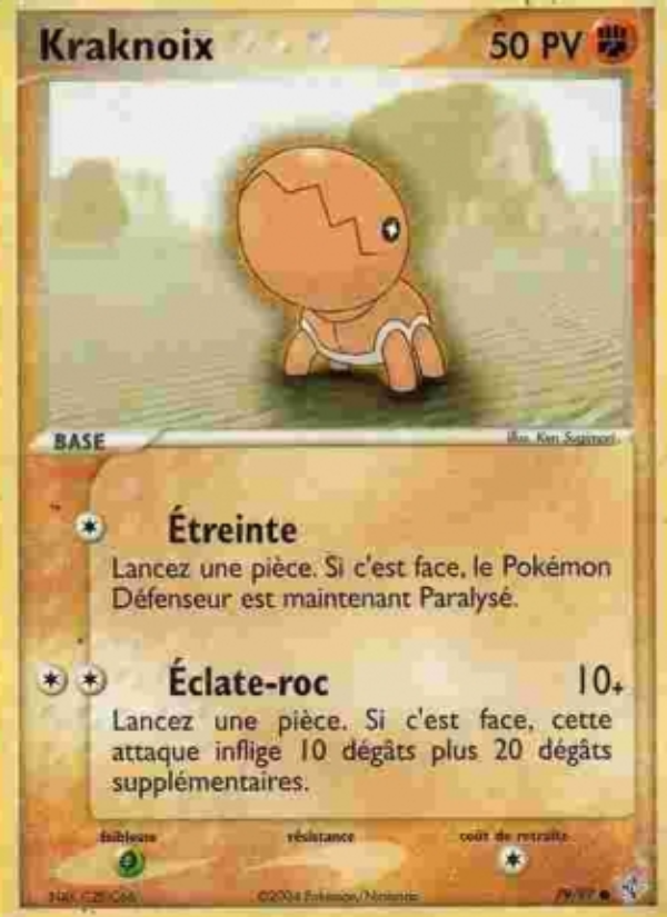 Kraknoix 79 — EX Dragon (French Pokémon TCG card)