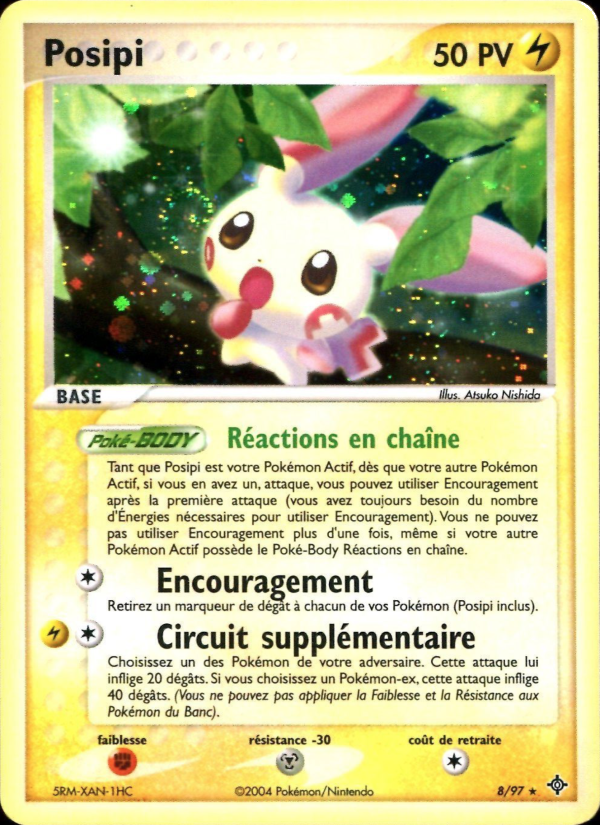Posipi 8 — EX Dragon (French Pokémon TCG card)