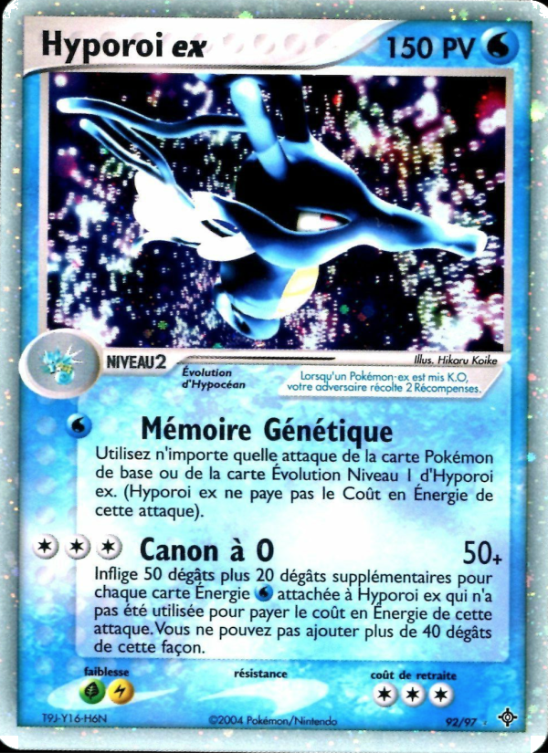 Hyporoi ex 92 — EX Dragon (French Pokémon TCG card)
