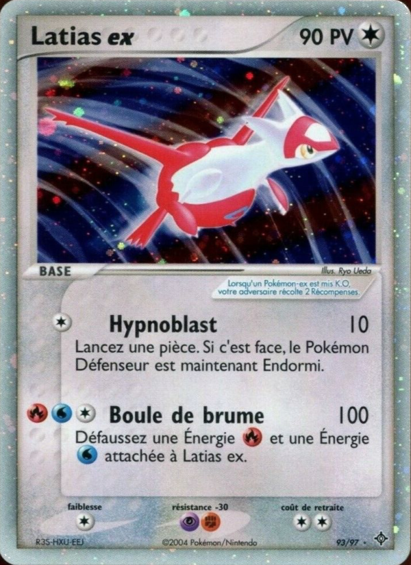 Latias ex 93 — EX Dragon (French Pokémon TCG card)