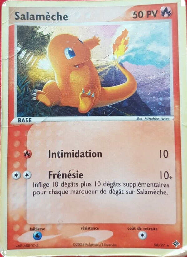 Salamèche 98 — EX Dragon (French Pokémon TCG card)