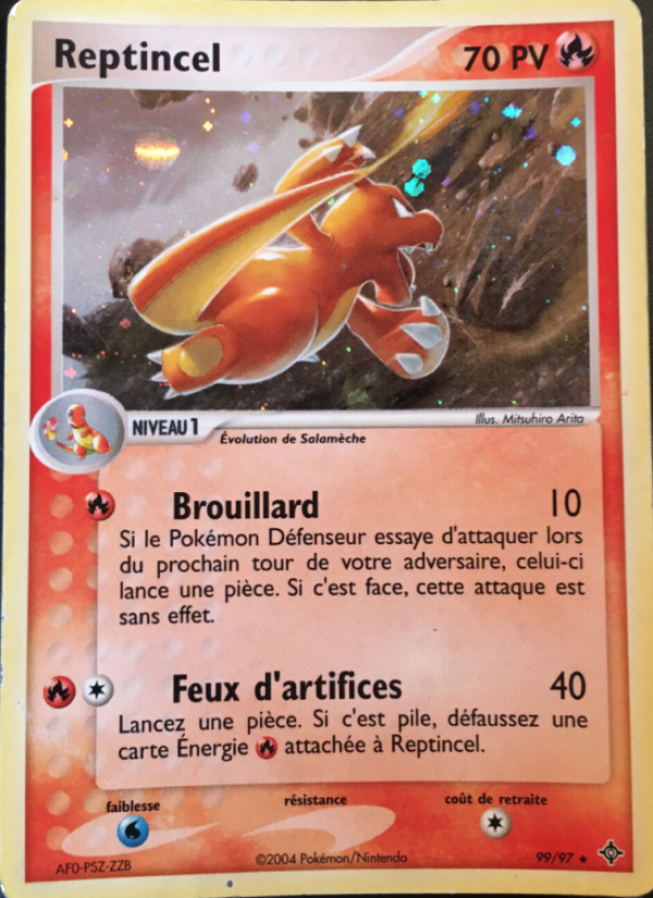 Reptincel 99 — EX Dragon (French Pokémon TCG card)